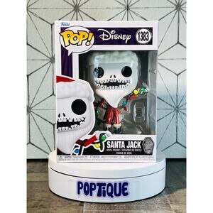 NBX 30th Anniversary Santa Jack Funko Pop! #1383
